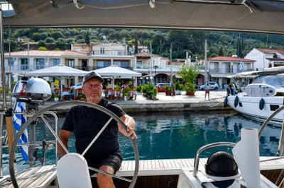 Skiper za kormilom